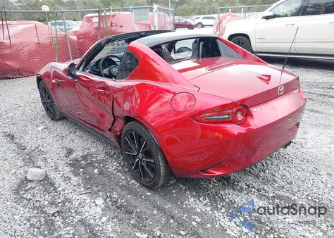 2025 Mazda Mx-5 Miata Rf Grand Touring z USA, uszkodzony, nr VIN JM1NDAM7XS0653204